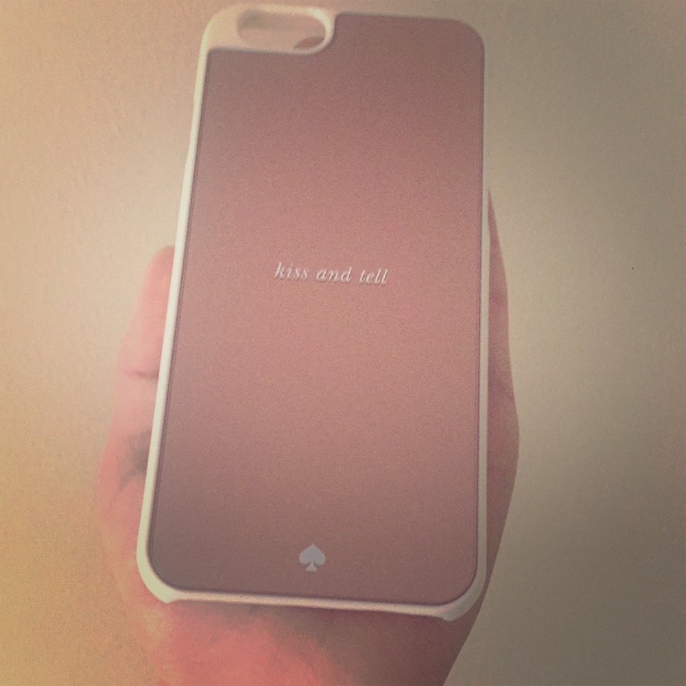 Kate Spade iPhone 6 Case Like New Kiss and Tell